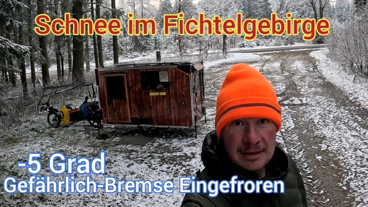 Bremse eingefroren/Fichtelgebirge/Motor 85 Grad