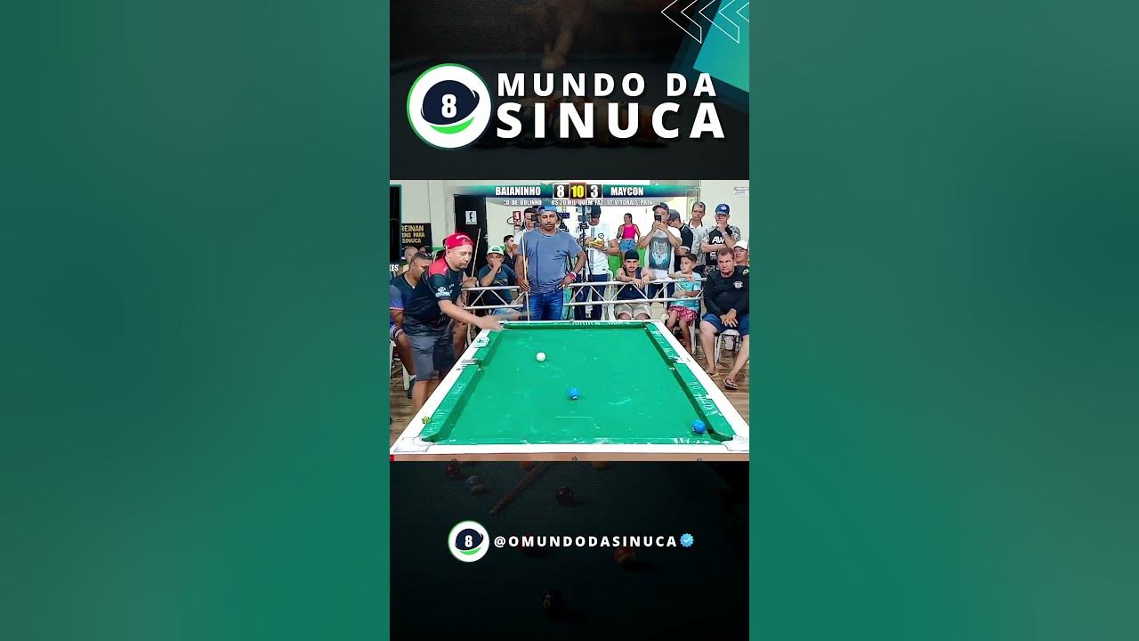 ELE TENTOU INTIMIDAR O MELHOR JOGADOR.. Veja que aconteceu.. 😰🎱 