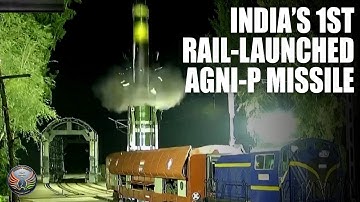 Nuclear Muscle on Tracks: India Fires Agni-Prime Missile from Rail Launcher