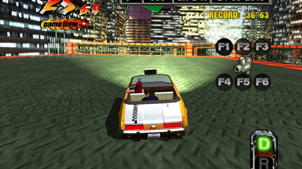 Crazy Taxi 3 Crazy Hopper with Gena
