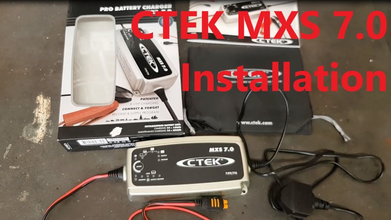 How to install a CTEK MXS 7.0 battery charger in a Land Rover Defender 