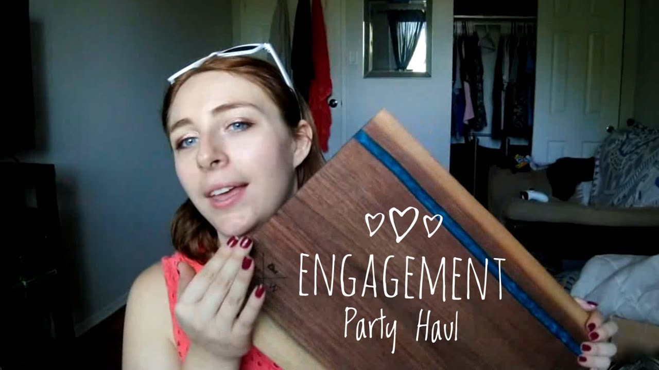 Engagement Party Gift Haul // Wedding Presents