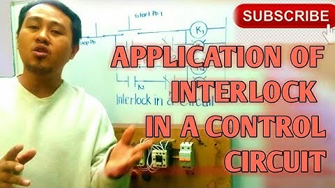 APPLICATION OF ELECTRICAL INTERLOCK IN A CONTROL CIRCUIT[MOTOR CONTROL]