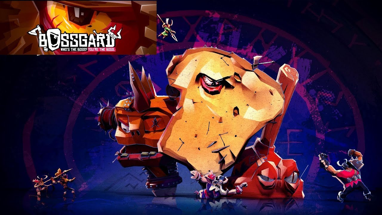 + BOSSGARD + Gameplay + Great 1 against 4 Multiplayer Fun + NEW +