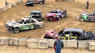 Suffolk peanut festival 2025 full size demolition derby 