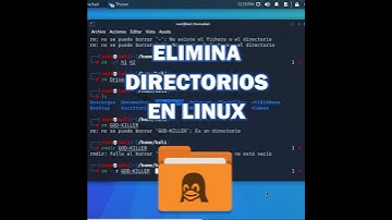 Cómo ELIMINAR Carpetas y Directorios en LINUX 🐧 Borrar Archivos Fácil y Rápido 🧹 #linux #hacker #pc
