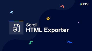 Scroll HTML Exporter – Get Started