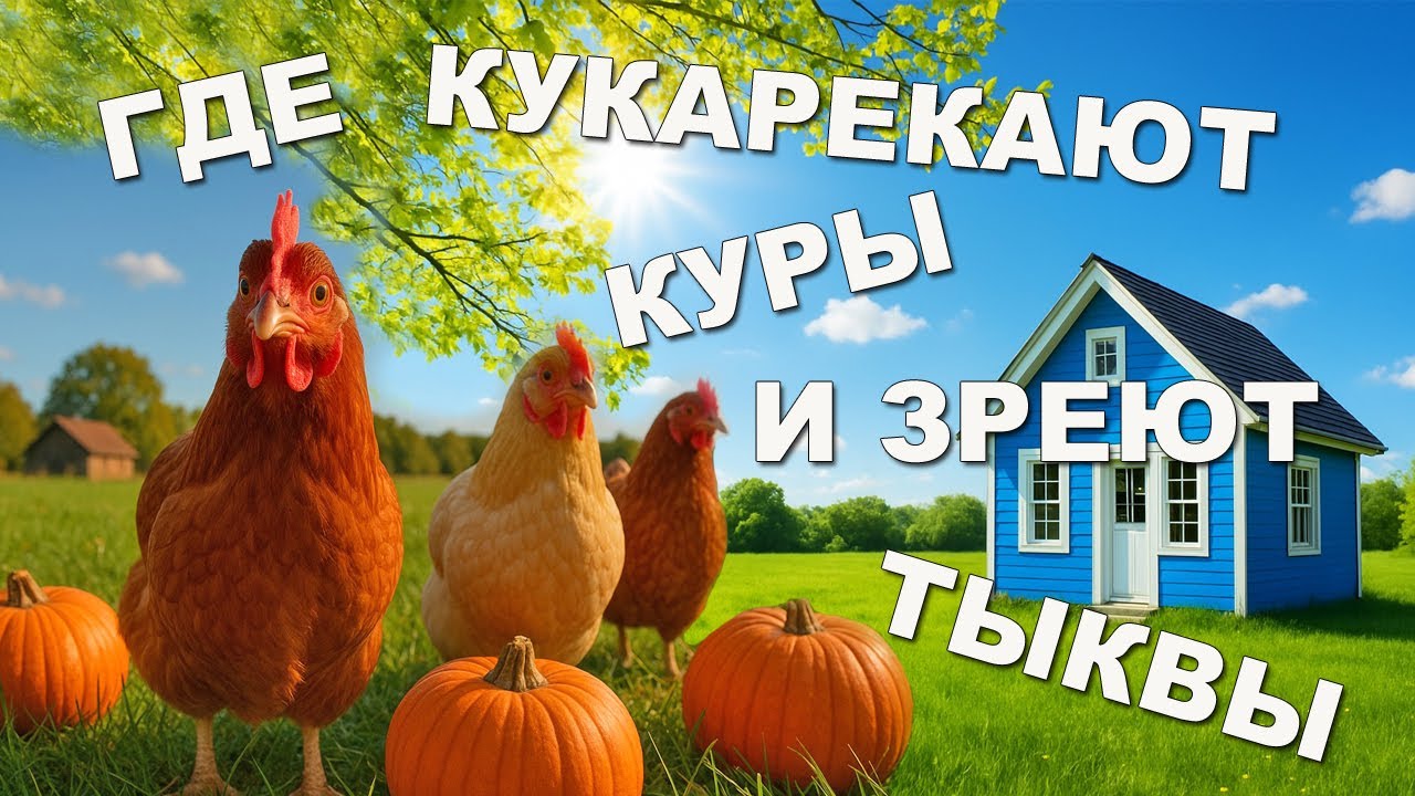 Курятник, грядки и наша маленькая Германия