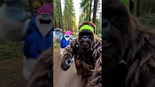 Taking My Yeti Cousin on His First Trail Run 🦶 He Brought His PHONE | Pablo's BigFoot Vlogs S3E1