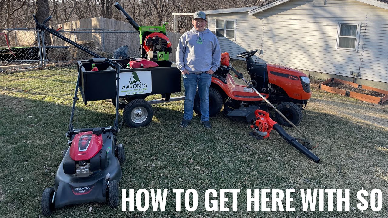 how-to-start-a-lawn-care-business-as-a-kid-with-0-in-2024-youtube