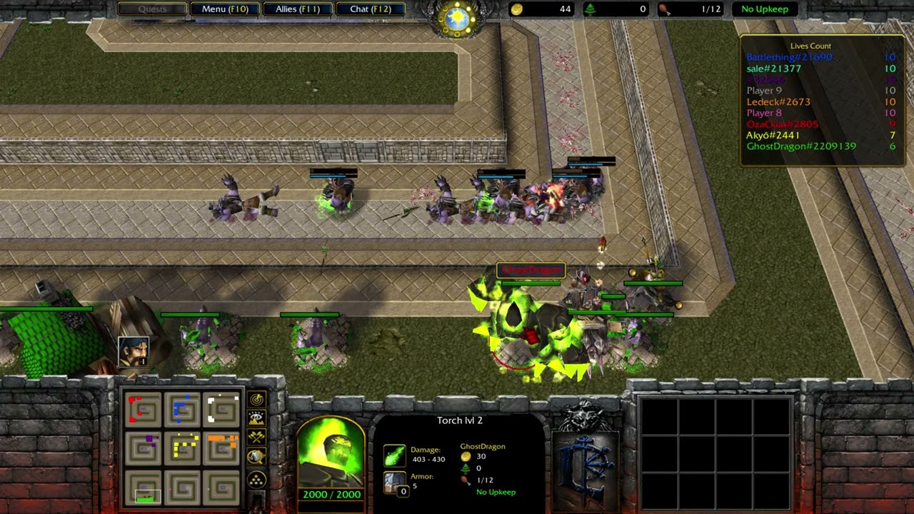 Spiral Survivor TD Final Edition #3 2022 - Warcraft 3