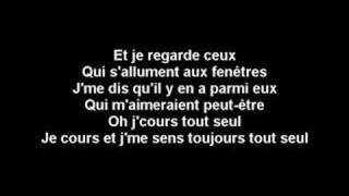 "Oh j'cours tout seul" chords