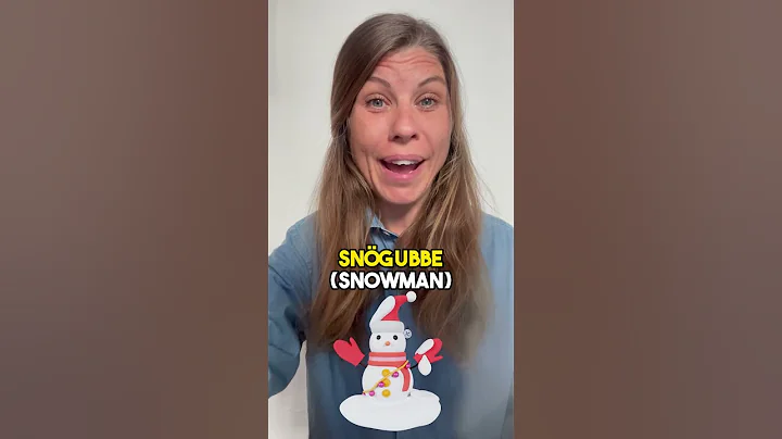 Swedish words you need when it is Snowing