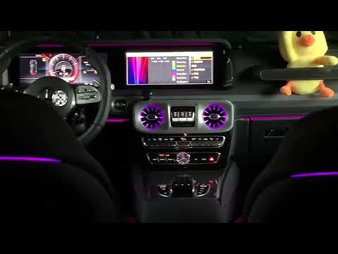 Interior ambient light 8/64 colors for Mercedes-Benz G-Class W464 W463 Interior ambient light 8/64 colors for Mercedes-Benz G-Class W464 W463