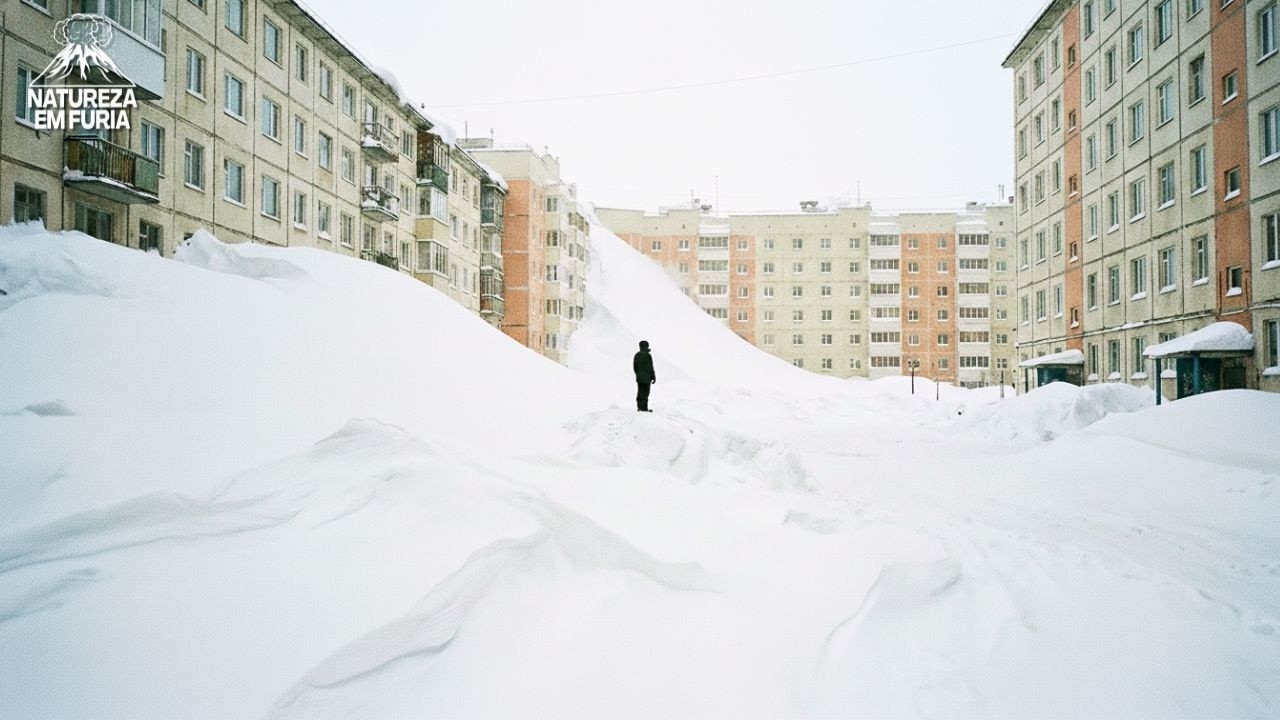 Снежный апокалипсис: изображения сюрреалистичны!