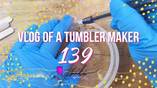 139th Vlog of a Tumbler Maker | Molding up epoxy coasters and a bangle | mica winner announced