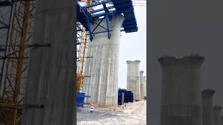 High Altitude Support Frame Erection, Fine Construction Of Embedded Parts On Bridge Piers