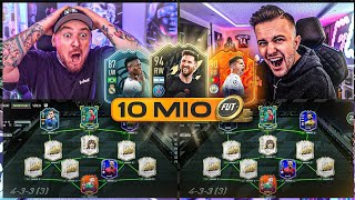 ACH KOMM !🤬!  10 Mio COINS Squadbuilder Battle 🔥 vs Gamerbrother FIFA 22 SBB