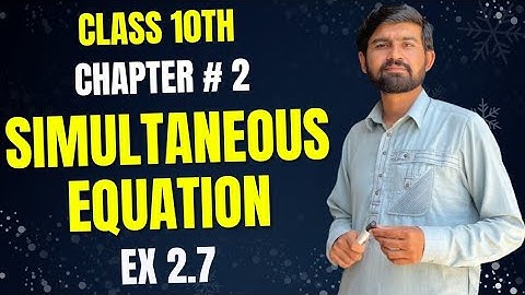 10th Class Math Quadratic Equation|Lecture No.11/Question No.10/Exercise 2.7/Punjab Board Lecture .
