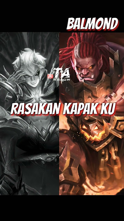 Percakapan Hero Dyrroth Dan Balmond Mobile Legends #shorts