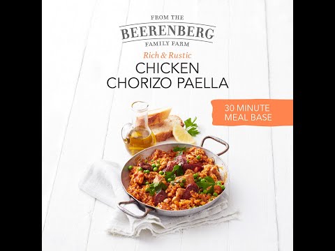 Beerenberg Farm - Chicken and Chorizo Paella 30 Minute Meal Bases