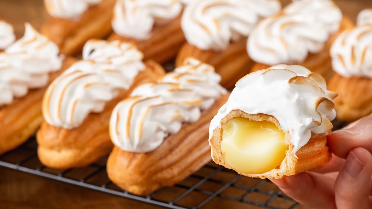 Девочки, Я готовлю самые вкусные эклеры в мире! Вы будете готовить их каждый день!