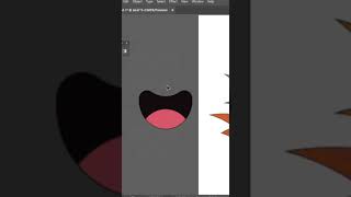 Happy fire or smiling fire illustration #adobeillustrator #drawing