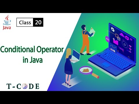 20 Conditional Operator in Java (Tamil)