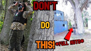 Airsofter Tries To FULL AUTO ME...Wolverine MTW Gameplay.