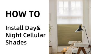 How to Install Day & Night Cellular Shades | Easy Cordless Setup by EaseEase