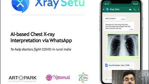 NVIDIA GTC - COVID Detection from Chest X-ray Images Captured Using Mobile Phones and WhatsApp