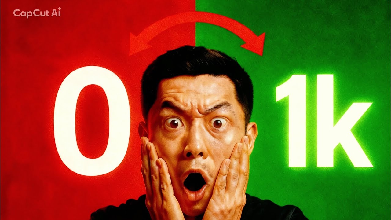 攻略视频：这样做涨粉1000｜自媒体｜攻略｜分享#可惜不是你 #1000subscriber #涨粉 