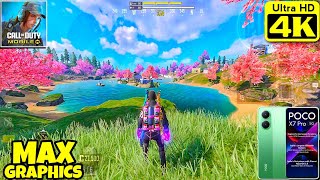 POCO X7 PRO 🔥 CALL OF DUTY MOBILE MAX GRAPHICS GAMEPLAY TEST