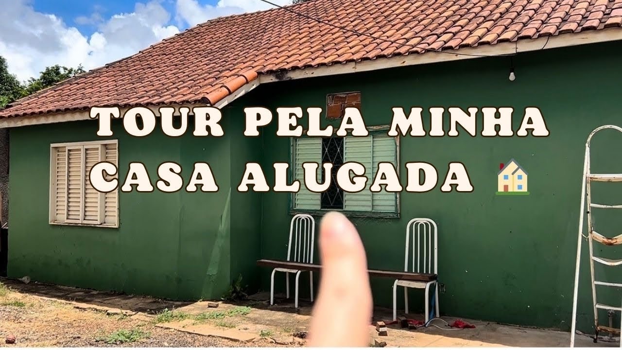 Tour pela minha casa alugada antes da mudança 🏡📦