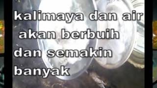 proses waterblue treatment pengangkat jarong untuk kalimaya