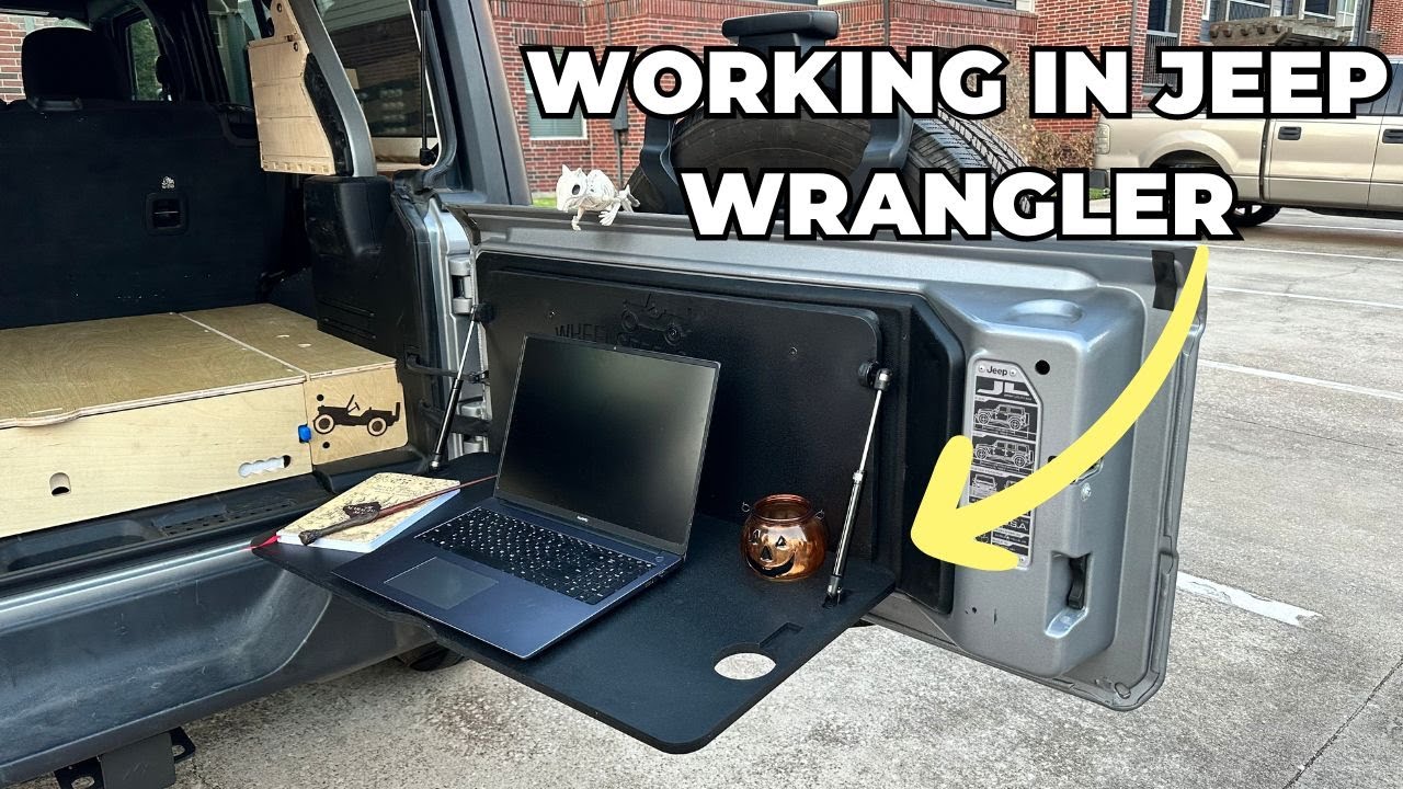 Jeep Wrangler Overland Functional Upgrade | Heavy-duty Tailgate Table | Minimalist Kitchen Setup