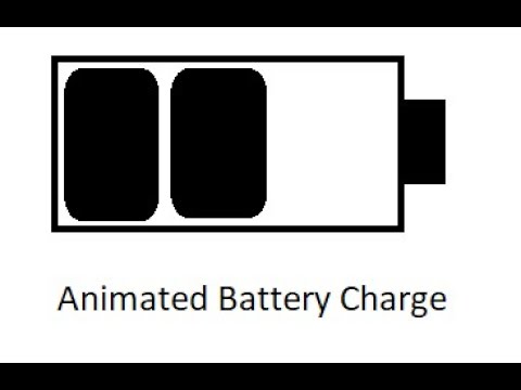 Awesome Animated Battery Charging Logo Using Only HTML, CSS & SCRIPT