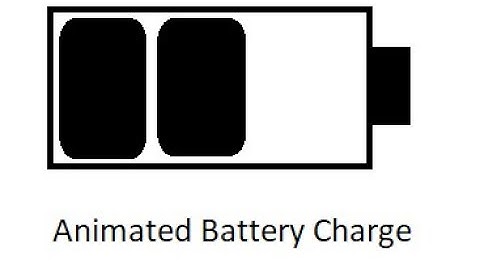Awesome Animated Battery Charging Logo Using Only HTML, CSS & SCRIPT