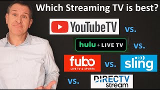 2024 YouTube TV vs Hulu   Live TV vs Sling vs Fubo vs DirecTV Stream vs Philo ( streaming vs cable )