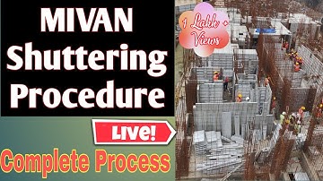 mivan shuttering procedure I Practical on construction site I by DND Construction