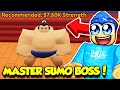 I Became THE STRONGEST SUMO WRESTLER AND BEAT MASTER SUMO IN SUMO SIMULATOR!