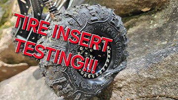 Testing 3D printed and 3D printed/open cell tire inserts!