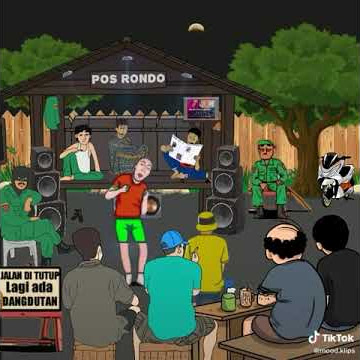 Joget di pos ronda #storywa #tiktok