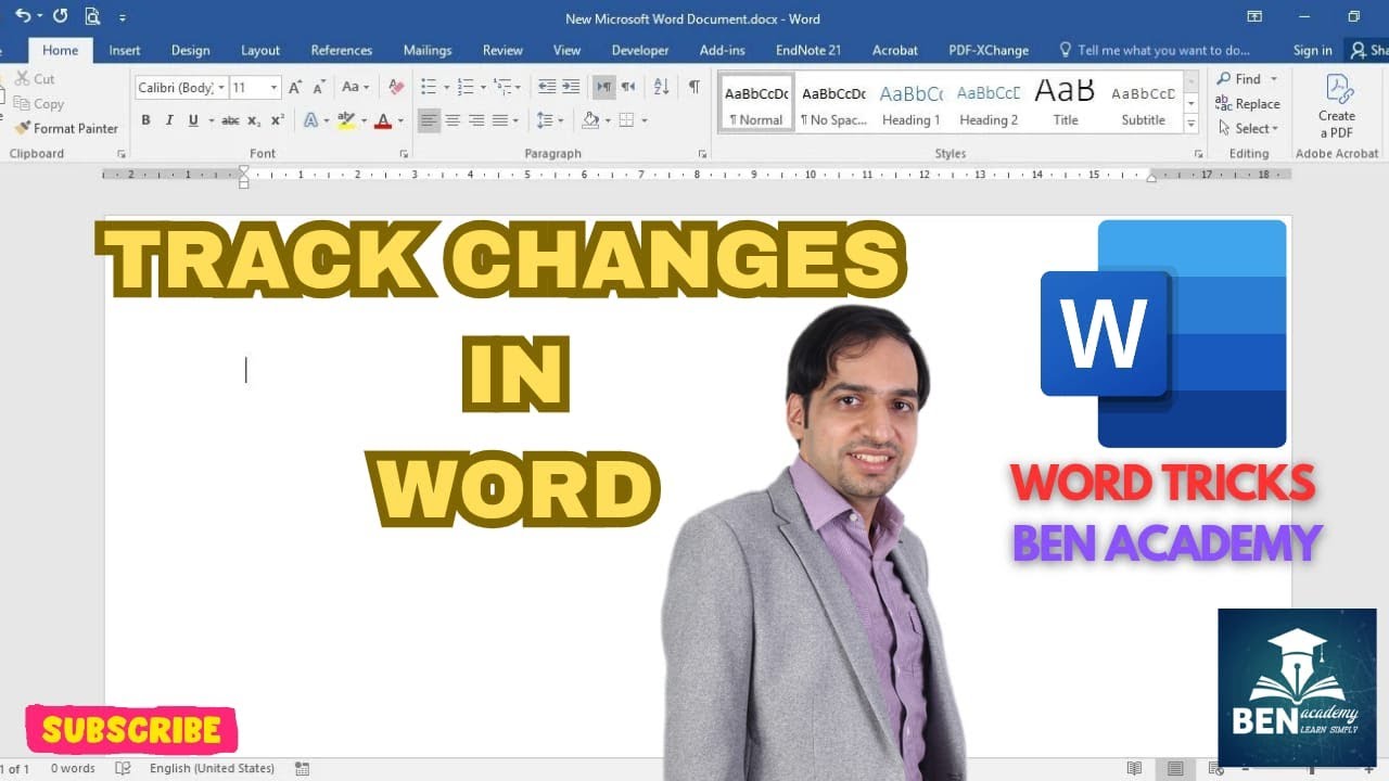 How to Use Track Changes & Review Tools in Microsoft Word - YouTube