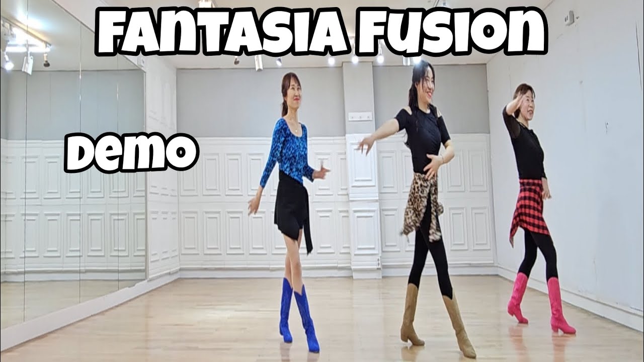 Fantasia Fusion - Line Dance (Demo)/ Intermediate/ Fred Whitehouse/ Shane McKeever
