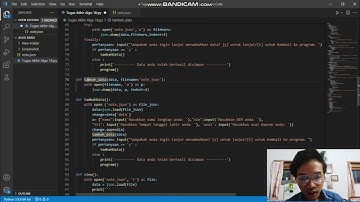TUGAS AKHIR ALGORITMA DAN PEMROGRAMAN 1 B