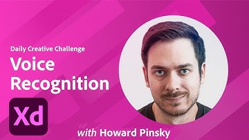 Adobe XD Daily Creative Challenge - Voice Recognition | Adobe Creative Cloud