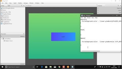 Linear Gradient in JavaFX CSS