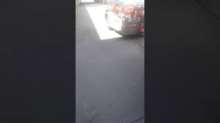 Goldwing on Uhaul trailer