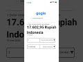 NIlai tukar dolar hari ini #dolar #usdidr #usd
